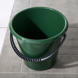 Ведро хозяйственное, 15 л, пластик, МИКС