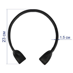 Gamma HA-30 Ручки для сумки 53 см 2 шт. №03 черный