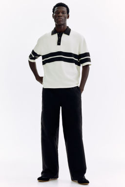 Polo de punto Loose Fit - H&m фото 4