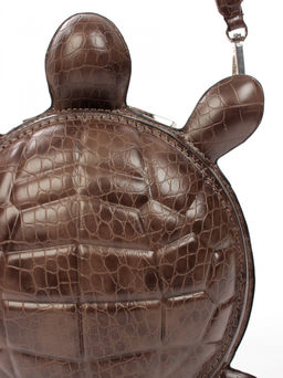 LACCOMA сумка ИГР2517-черепаха-кофейный эко кожа  фото 3