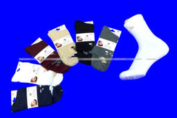 Цена за 10 пар. Ecosocks носки женские ангора НОРКА ШЕРСТЬ "с ушками" арт. 6630