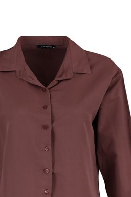 TRENDYOLMILLA Beyaz Loose Fit Pamuklu Dokuma Gomlek TWOAW20GO0107 фото 35