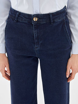 Wideleg Kad?n Jean Pantolon