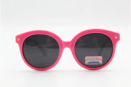 Солнцезащитные очки Feillis Polarized (детские) 66639 46-17-130 розов.с белыми дужками