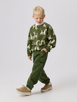 ACOOLA / Брюки (утепленные) детские для мальчиков Salas хаки фото 8