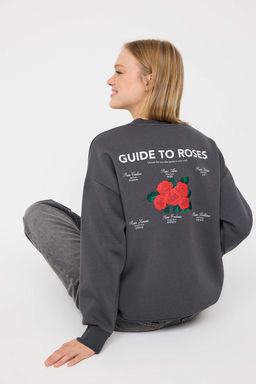 Teen Antrasit Orme Sweatshirt TWOAW26SW00063