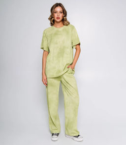 Спортивный костюм #КТ3315 (1), фисташковый