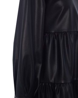 Платье из эко-кожи (без воротничка) - Incity фото 6