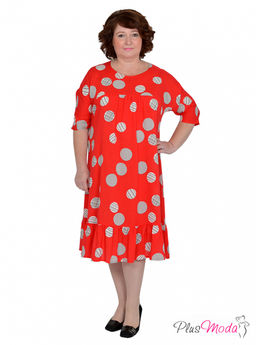 Платье Модель №632 размеры 44-84 - Plusmoda фото 7