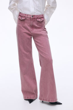 Wide High Jeans - H&m фото 6