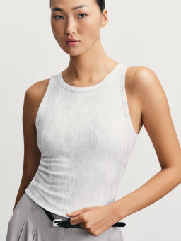 Майка с металлизированным накатом / Zarina