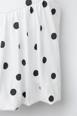 POLKA DOT BALLOON T-SHIRT - Zara фото 4