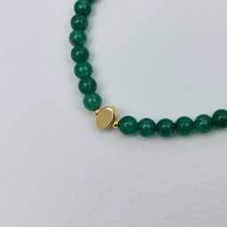 Кольцо на резинке из Малахита 15 р.