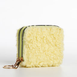 Кошелёк на молнии, жёлтый