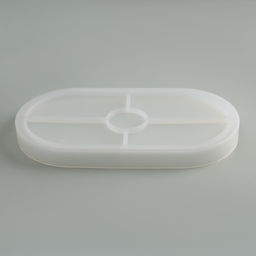 Подставка из гипса. Набор для создания поддона с красками «Овал»