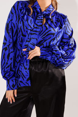 Блуза ANELLI 1736 зебра блу