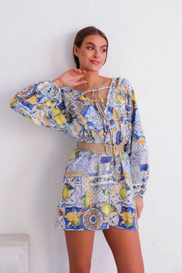 11597 Платье из хлопка летнее Lemon - Martichelli фото 2