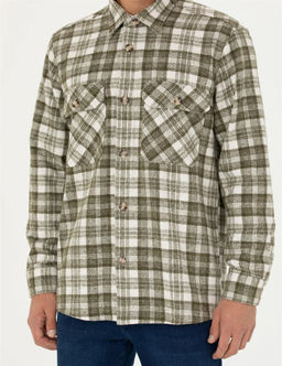 Haki Oduncu Oversize G_mlek - Pierre cardin фото 6