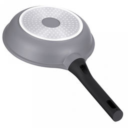 Сковорода с антипригарным покрытием Moderno д22см, h8см, s1,8мм, дно s5мм, литой алюминий, бакелитовая ручка с покрытием soft-touch, Regent (Китай) Подходит для всех видов плит, включая индукционную. - Домашняя мода фото 4