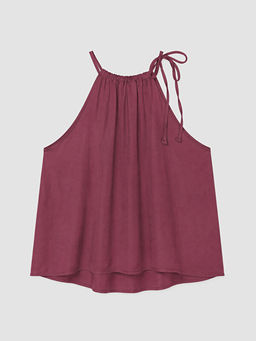 Halter Yaka B?zg?l? Bluz