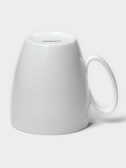Кружка Magistro White gloss, 400 мл, фарфор, белая