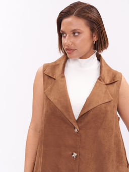 Жакет замшевый ZGL10730BEG17 - Артесса фото 6