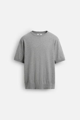 LIMITED EDITION COTTON BLEND KNIT T-SHIRT - Zara фото 9