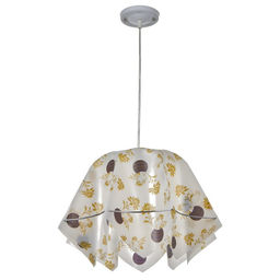 Цена за 2 шт. Люстра BayerLux Подвес BayerLux "Джули" E27 1х60Вт бел./желт./кор. 40х40х100 см