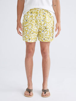 K?sa Boy Desenli Erkek Deniz ?ortu