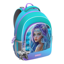 Цена за 1 шт. Ученический рюкзак с грудной перемычкой ErichKrause ErgoLine® 15L Aquamarine