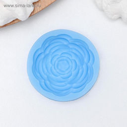 Молд для заливки Прекрасная роза, силикон, 5.7?5.7?1.2 см, МИКС - Simaland фото 6