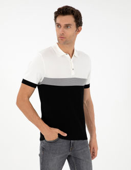 Черный зауженный свитер