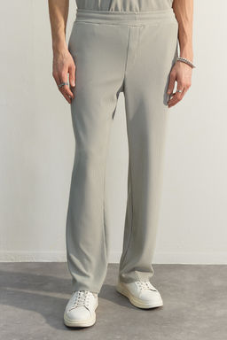 Tas Straight Fit Dokulu Gizli Kordonlu Tek Parca Esofman Alt? TMNSS23EA00013