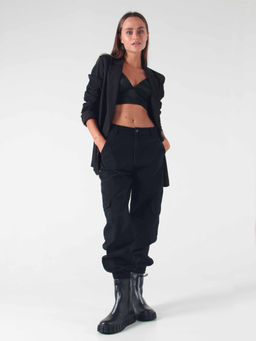 Ботинки 365.L.1918bl.Black/Шерсть