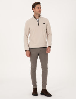 Ta_ Regular Fit Yar_m Fermuarl_ Polar Sweatshirt - Pierre cardin фото 4