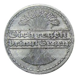 50 пфеннигов 1922 года E Германия