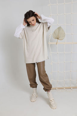 Брюки AMORI 5158 кофейный