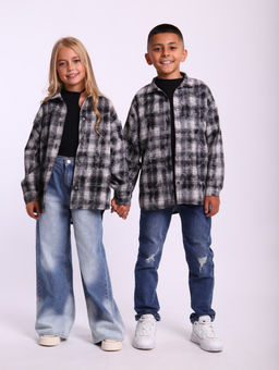 РБ018 Рубашка Дакота (черный) - Милаша фото 8