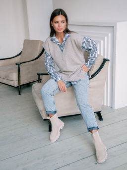 02-1165 Блуза - Вишня фото 7