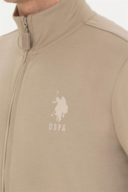 Мужской вязаный кардиган светло-хаки Неожиданная скидка в корзине - U.s. polo assn фото 7