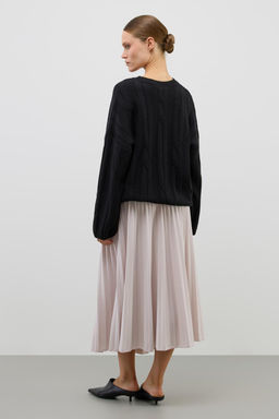 ЕВТ 7026/серебристое облако юбка жен