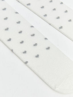 Desenli K?z Bebek K?lotlu ?orap