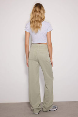 Bej More Sustainable %100 Tencel Dusuk Bel Wide Leg Jeans TWOSS23JE00219 - Trendyolmilla фото 39