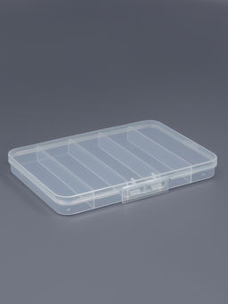 Органайзер для хранения мелочей, с подвесом, 5 ячеек, 15×10.5×1.8 см, прозрачный