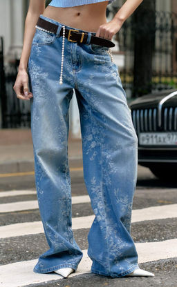 Джинсы P612-0165 l.blue