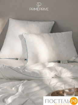 Подушка стеганая PRIME PRIVE LINEN хл.BIODYNAMIC COTTON/лен.вол./микровол.CLIMALAST  фото 9