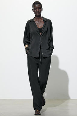 FLOWING PYJAMA-STYLE TROUSERS