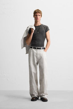 ABSTRACT PRINT TROUSERS