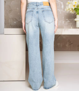 Джинсы #КТ6176, голубой