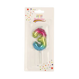 Свеча Цифра Градиент / KL-18 /уп 600/ - Галеонтрейд фото 4